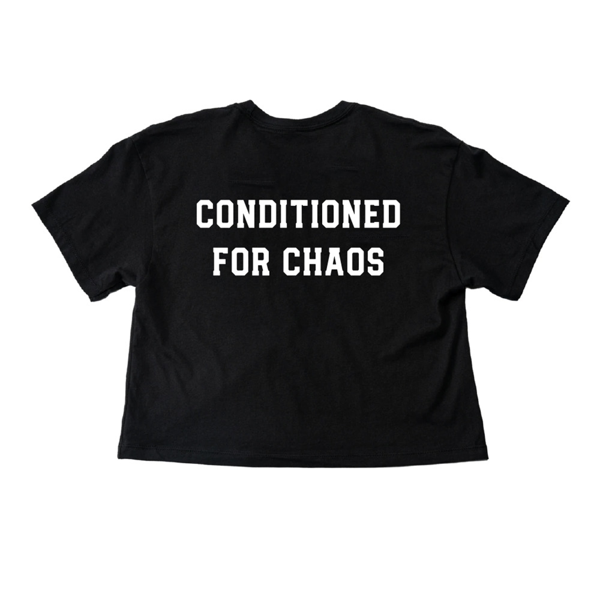 Chaos Training Crop Tee