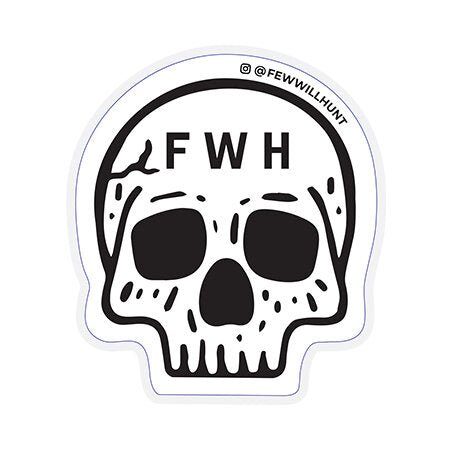 Pain Skull Sticker